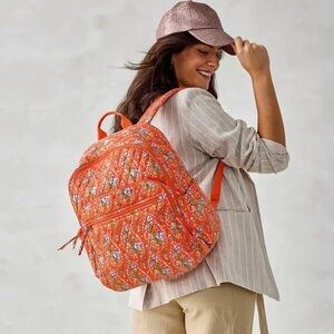 Vera Bradley Bancroft backpack orange